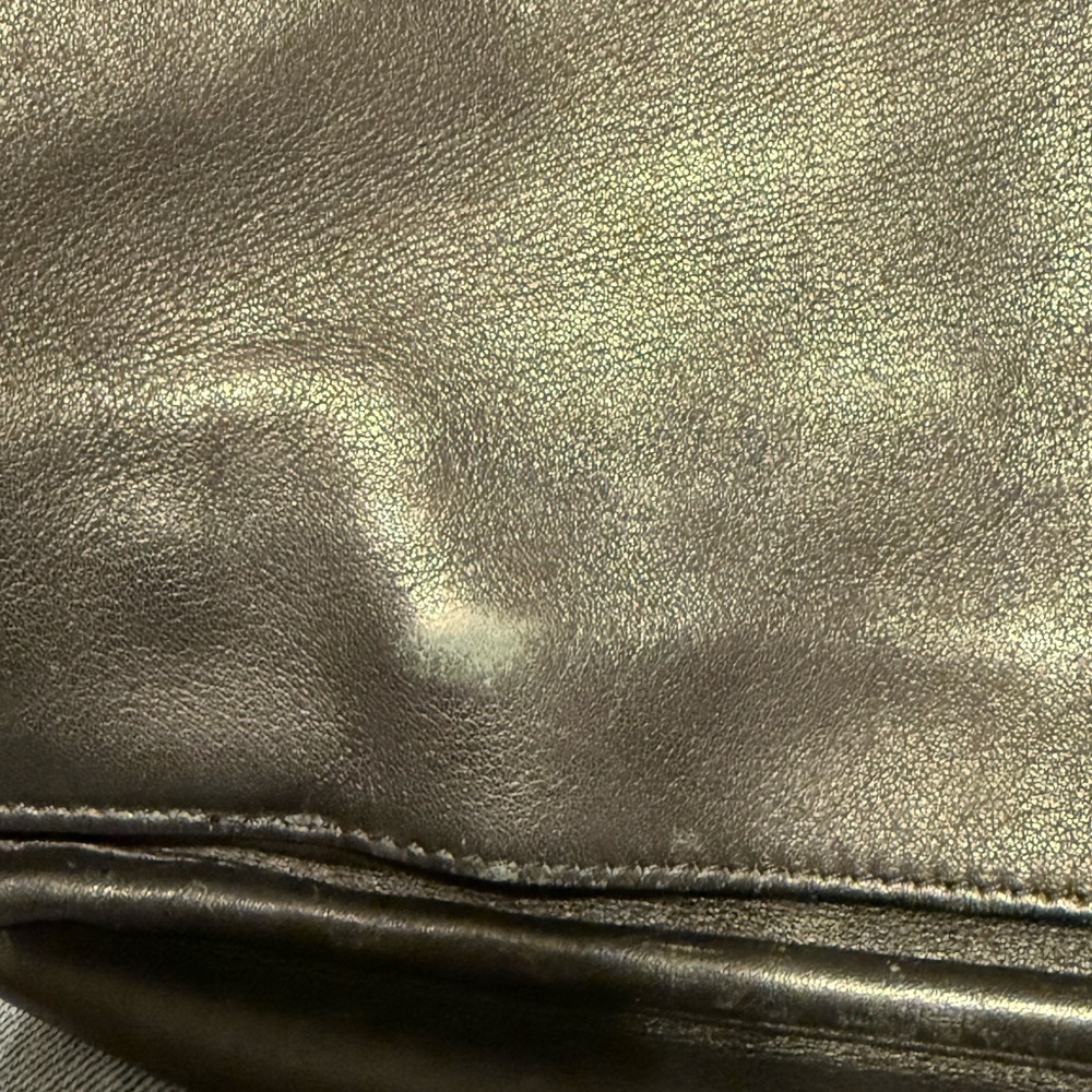 Tumi 96141DH Soft Black Leather Laptop Bag with Strap - Picture 13 of 15